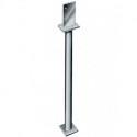 Pied de poteau PILG 90x60x110mm acier galvanisé - A sceller
