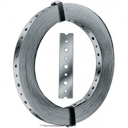 Bande Ruban perforé BAN tape-B20 x 1mm longueur 25 m galvanisé à chaud SIMPSON STRONG TIE