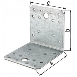 Equerre Connecteur d'angle 105x90x105mm S.3mm ETA-08/0165 GAH (Par 25)