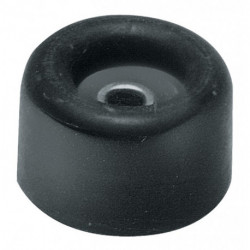 Tampon de porte D.30mm H.26mm caoutchouc rouge a visser (Par 50)
