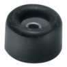 Tampon de porte D.30mm H.26mm caoutchoucg ris a visser (Par 50)