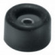 Tampon de porte D.30mm H.34mm caoutchouc gris a visser (Par 50)
