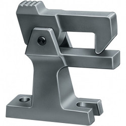 Arret portail 3805/3807 Coulée de métal léger F1 naturf.elox.m.Puffer DENI