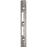 Plaque de verrou porte d'angle de sécurité L.300mm B.25mm S.2mm Acier inoxydable brossé mat 005/3126 SCHNEGEL