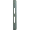 Plaque de verrou porte d'angle de sécurité L.300mm B.25mm S.3mm Acier galvanisé