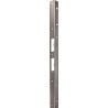 Plaque de verrou porte d'angle de sécurité L.500mm B.25mm S.2mm Acier inoxydable brossé mat 005/3127 SCHNEGEL