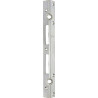 Plaque de verrou porte d'angle de sécurité L.300mm B.25mm S.3mm Acier galvanisé 006/910/V SCHNEGEL