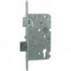 Serrure à mortaise couloir PZW 20/55/72/8 mm DIN gauche / droite acier inoxydable arrondi 008/1499/55 SCHNEGEL