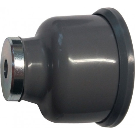 Support de porte magnétique 011/573/1 hauteur 54 mm plastique gris fixation cheville SCHNEGEL