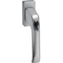 Poignée de fenêtre 1003/2035 Alu.F2/argent 35mm verrouillable EDI
