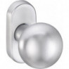 Poignée porte boule 2033/5010 Material Inox EST carré.8mm fixe / rotatif EDI