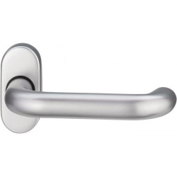 Poignée porte 1103/2033 Inox EST ov.8mm droit EDI