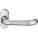 Poignée porte 1103/2133 Inox EST droit carré.9mm EDI