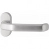 Poignée porte 1200/2133 Inox EST courbé carré.9mm EDI