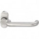 Poignée porte 1130/2133 Inox EST droit carré.9mm EDI