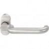 Poignée porte 1130/2133 Inox EST droit carré.9mm EDI