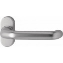 Poignée porte 1800/2133 Inox EST courbé carré.9mm EDI