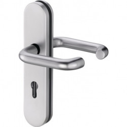 Poigné porte Logo 8753/7203 VA EST 72mm 35-45mm EDI