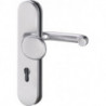 Poigné porte Logo 8753/0292 Alu.F1 92mm 65-75mm EDI