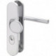 Poigné porte Logo 8745/0272 Alu.F1 72mm 35-45mm EDI