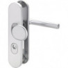 Poigné porte Logo 8745/0272 Alu.F1 72mm 35-45mm EDI