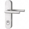 Poigné porte Logo 8745/9203 Alu.F1 92mm 65-75mm EDI