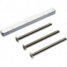 Kit de fixation porte Nr.71 83-87mm M6x95 carré.8x100mm EDI