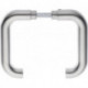 Paire de poignées de porte 103 F00 axe carré 10 mm