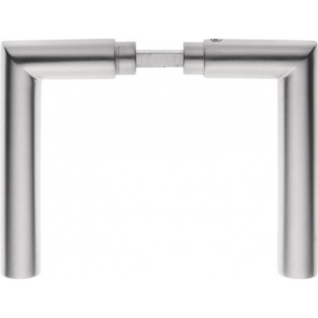Paire de poignée 108 H acier inox F00 tige carrée 10 mm EDI