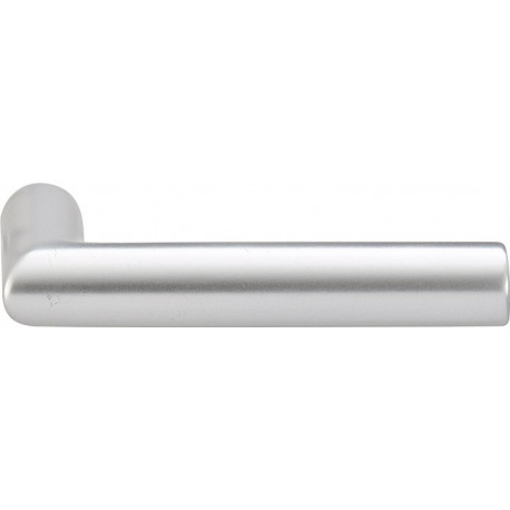 Pièce de trou de poignée de porte en acier inoxydable 148/108 carré mat 10 mm DIN droite / gauche