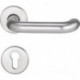 Set poignée porte Riva FS 103/103 Alu.F1 D/D TS 38-58mm PZ rd.DIN Gauche / Droite EDI