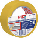 Adhésif de plâtrage 4172 Standard lisse jaune longueur 33 m largeur 50 mm TESA