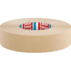 Ruban crêpé tesakrepp® 4319 fortement crêpé marron clair longueur 50 m largeur 3 (Par 8)