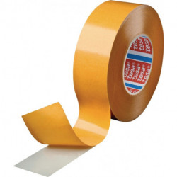 Ruban adhésif double face tesafix 4944 longueur 25 m largeur 50 mm blanc rouleau TESA (Par 6)