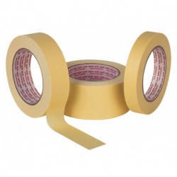 Ruban crêpé multiusage NOPI® 4349 légèrement crêpé beige clair longueur 50 m lar (Par 8)