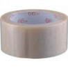 Ruban adhésif d'emballage en PVC incolore longueur 66 m largeur 50 mm rouleau (Par 6)