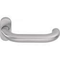 Poignée porte OGRO 8100V 8MM/6621 ER Inox ER ov.schräg OGRO