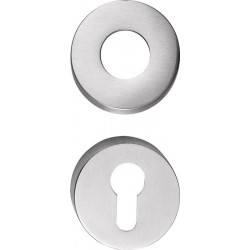 Rosace porte 6612 PZ AL Alu.F1 -9mm PZ rd.OGRO