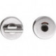 Rosace porte 7122 WC AL Alu.F1 -9mm WC rd.OGRO