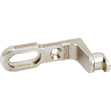 Connecteur panneau arrière RV 1, zinc moulé sous pression, nickelé HETTICH (Par 100)