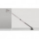 Ferme porte KH/200 Acier nickelé.L.200mm HETTICH (Par 10)