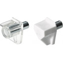 Support étagère Safety acier blanc Hettich (Par 500)