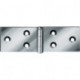 Charnières H.34mm B.offen140mm S.1,6mm Acier galvanisé bleu (Par 20)