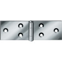 Charnières H.34mm B.offen140mm S.1,6mm Acier galvanisé bleu (Par 20)
