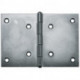 Charniere inox 1.4301 10504 H.50mm B.75mm S.1,2mm roulé (Par 10)