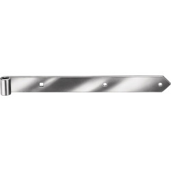 Penture B.30mm L.300x30mm Bleu acier galvanisé VORMANN