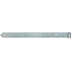 Charnière de magasin largeur 37 mm longueur 500 mm épaisseur 5 mm acier galvanisé bleu semi-lourd VORMANN
