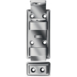 Barre de sécurité longueur 48 mm largeur 120 mm acier galvanisé bleu VORMANN
