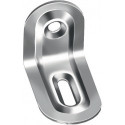 Angle de réglage L.39x28mm B.22mm S.1mm acier brut galvanisé bleu (Par 25)