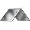 Equerre large 30mm -L.30mm galva bleu (Par 50)